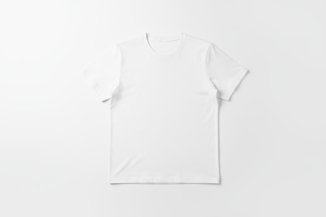 blank white shirt